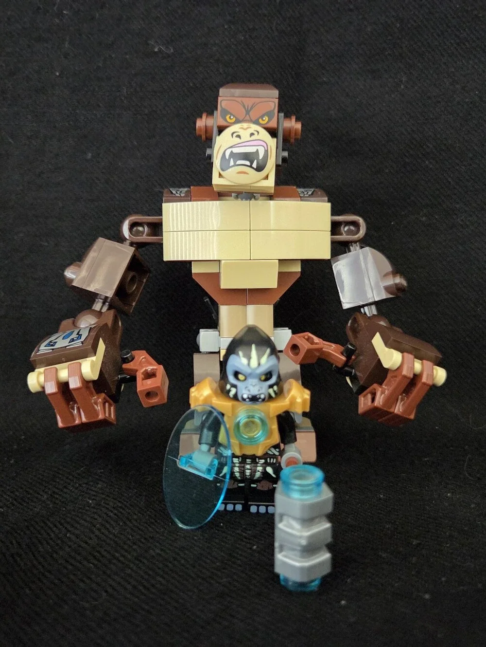 Lego Chima 2014 Legend Beast 2 Sets Gorilla 70125 Lion 70123 Complete w/ Insts.